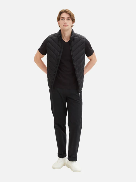 Жилет Tom Tailor S Чорний 1036072-29999 - Фото 4 Жилет Tom Tailor S Чорний 1036072-29999 - изображение 4