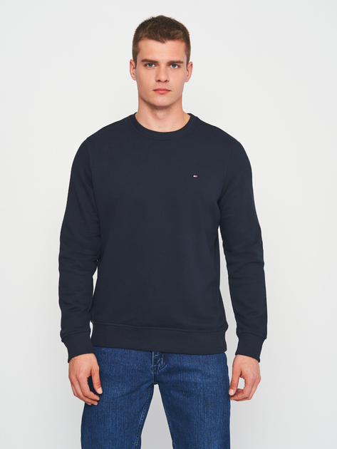 Акція на Світшот чоловічий Tommy Hilfiger 11202.3 S Темно-синій від Rozetka