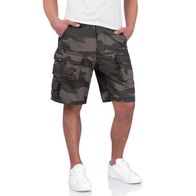 Шорты Surplus Raw Vintage SURPLUS TROOPER SHORTS (Black Camo) 6XL - изображение 1