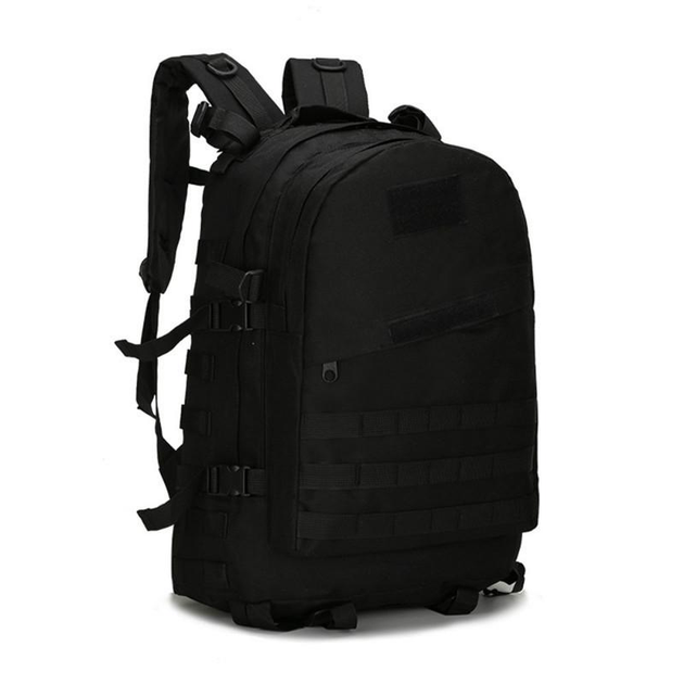 Рюкзак Tactical 3D тактическая сумка для переноски вещей Черный 40л (3DBlack) - изображение 1