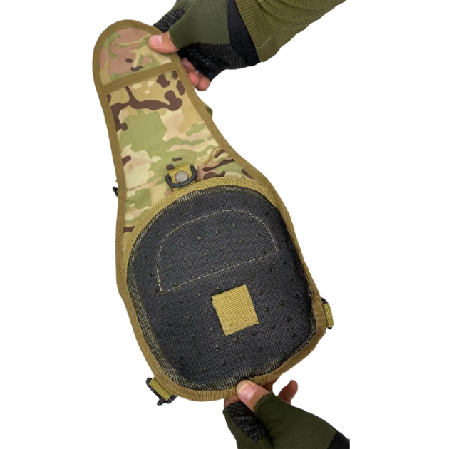 Сумка Tactical 098 Камуфляж тактическая сумка для переноски вещей 23,5х6х12 см (TS098-Cam) - изображение 2