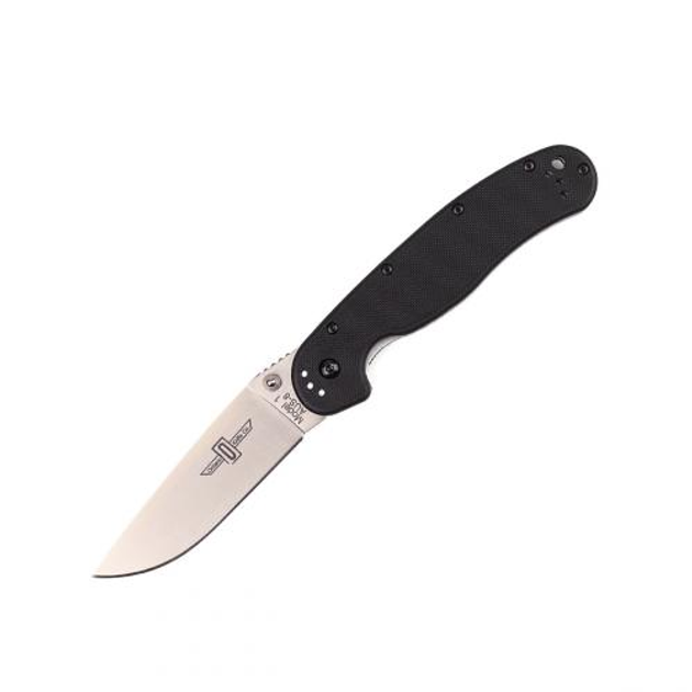 Ніж Ontario складний RAT I Folder Satin (Black) Єдиний - зображення 1