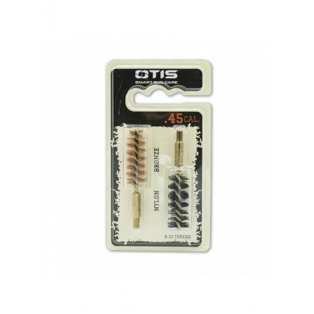 Набір Otis Technology йоржиків OTIS .45 Bore Brush 2 Pack (бронзовий та нейлоновий) (Multi) .45 - зображення 2