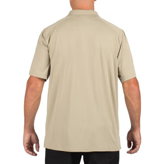 Футболка 5.11 Tactical поло Helios Short Sleeve Polo (Silver Tan) 3XL - изображение 2