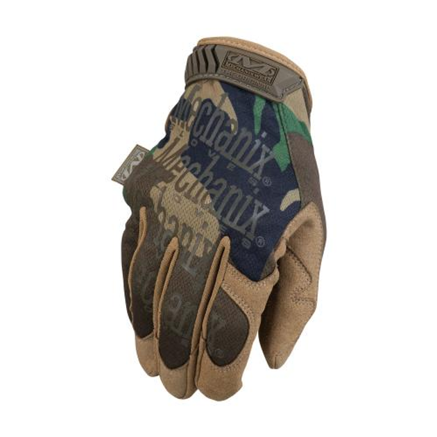 Перчатки Mechanix Wear Mechanix Original Camo Gloves (Woodland) L - изображение 1