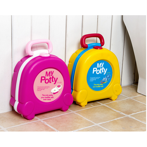 Портативний дорожній горщик My Potty / рожевий - Фото 2 Портативний дорожній горщик My Potty / рожевий - зображення 2