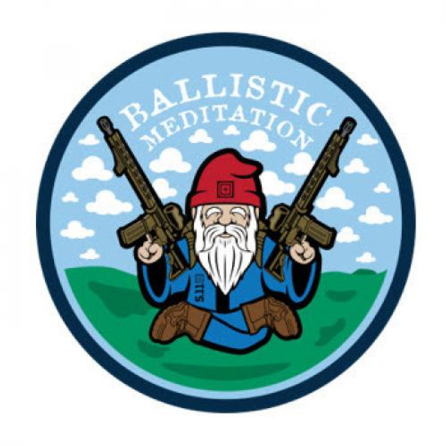 Нашивка 5.11 Tactical Ballistic Meditation Patch (Blue) Единый - изображение 1