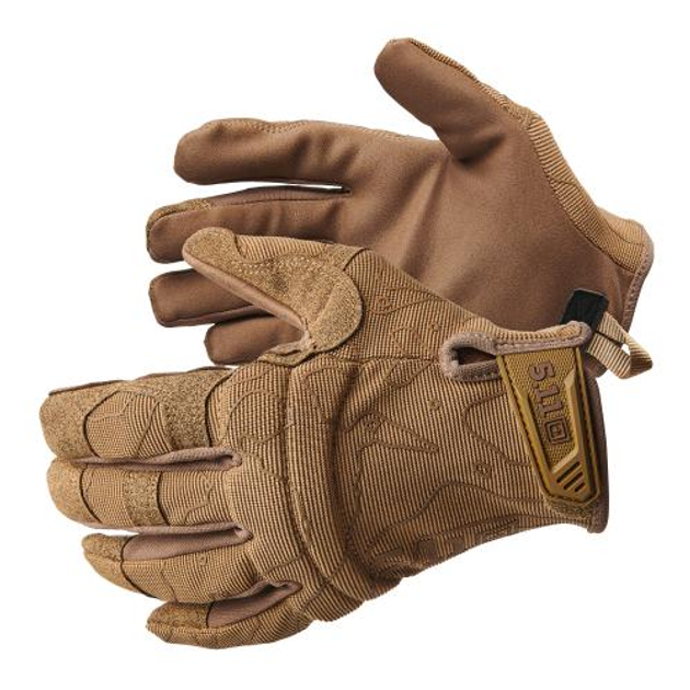 Перчатки 5.11 Tactical High Abrasion 2.0 Gloves (Kangaroo) L - изображение 1