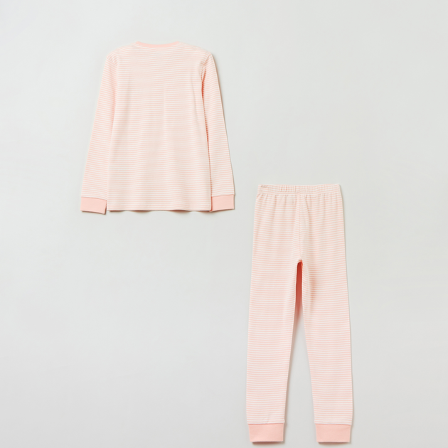 Piżama (longsleeve + spodnie) OVS 1843802 140 cm Pink (8056781808429) - obraz 2