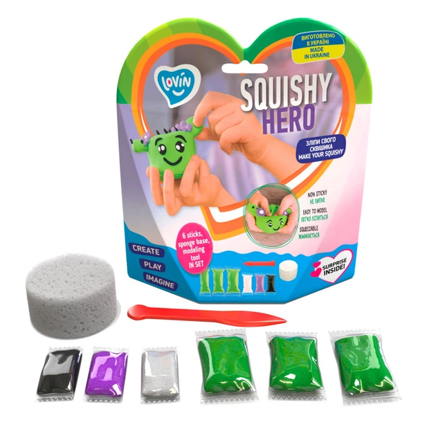 Набор для лепки с воздушным пластилином Squishy Cactusita TM Lovin 70124 - Фото 1 Набор для лепки с воздушным пластилином Squishy Cactusita TM Lovin 70124 - изображение 1