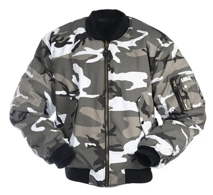 Куртка тактична США МА1 Сніговий мультикам 10401022 Mil-Tec L - зображення 1