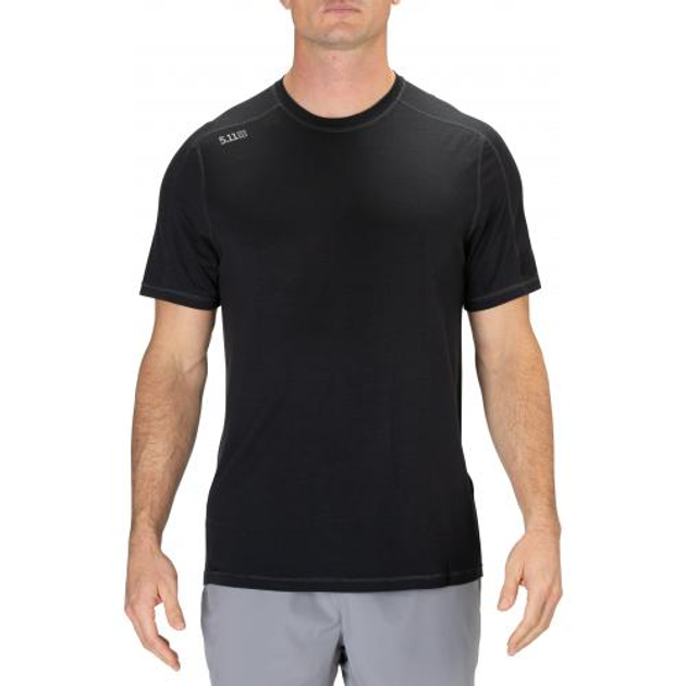 Футболка 5.11 Tactical RANGE READY MERINO WOOL SHORT SLEEVE (Black) L - изображение 1