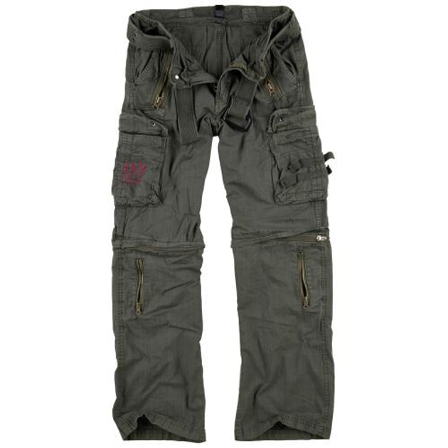 Штаны-трансформеры Surplus Raw Vintage SURPLUS ROYAL OUTBACK TROUSER (Royal Green) 2XL - изображение 1