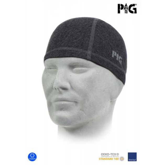 Шапка-подшлемник P1G летняя «HHL-RAYONT» (Huntman Helmet Liner-RAYONT) (Graphite) - изображение 1