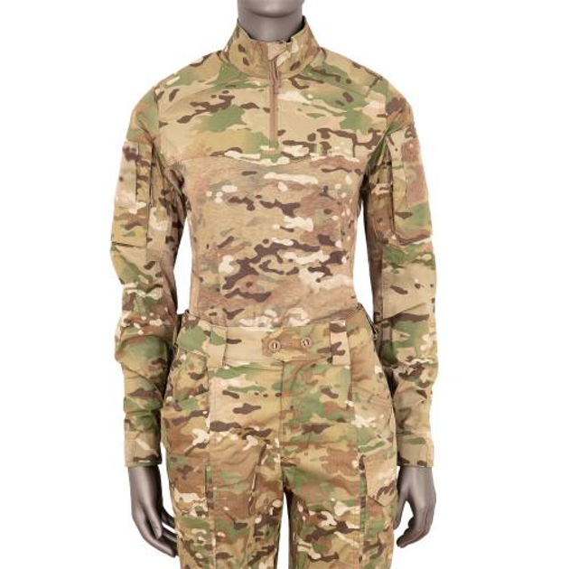 Сорочка 5.11 Tactical під бронежилет жіноча Hot Weather Combat Shirt (Multicam) L - зображення 1