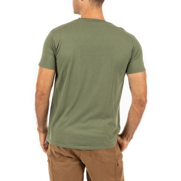 Футболка 5.11 Tactical с рисунком Sticks and Stones (Military Green) M - изображение 2