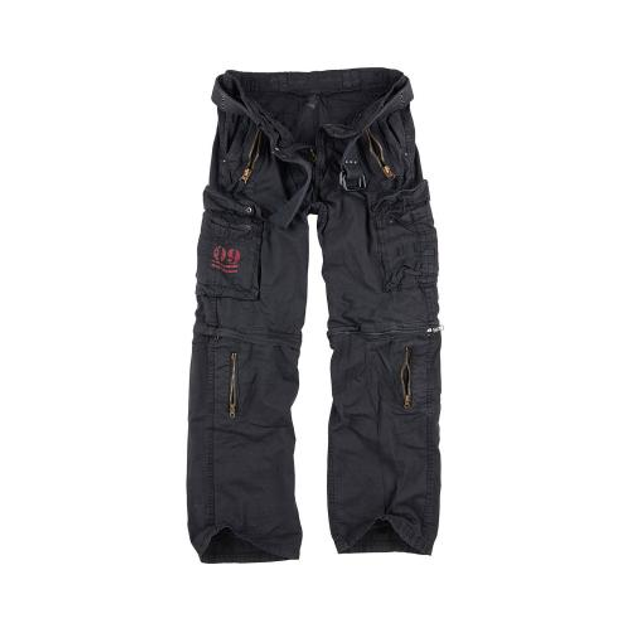 Штаны-трансформеры Surplus Raw Vintage SURPLUS ROYAL OUTBACK TROUSER (Royal Black) 3XL - изображение 2