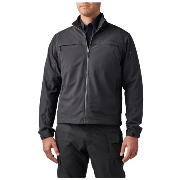 Куртка демисезонная 5.11 Tactical Chameleon Softshell Jacket 2.0 (Black) XL - изображение 2