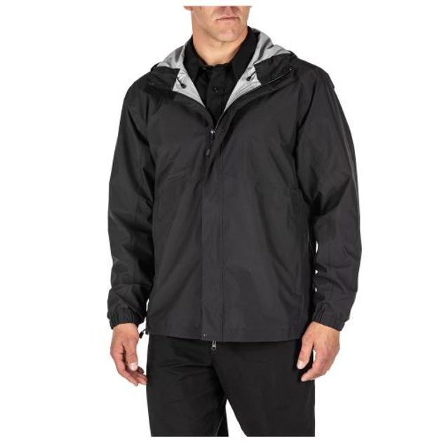 Куртка 5.11 Tactical штормовая Duty Rain Shell (Black) S - изображение 2