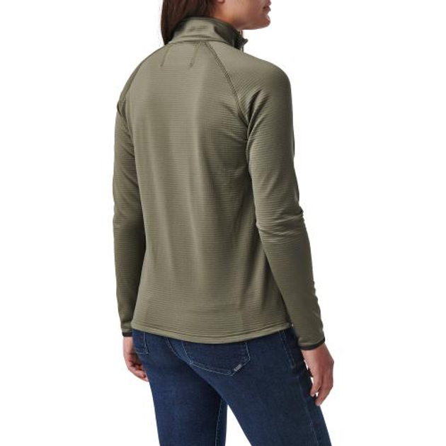 Куртка 5.11 Tactical женская флисовая Women' Stratos Full Zip (Ranger Green) L - изображение 2