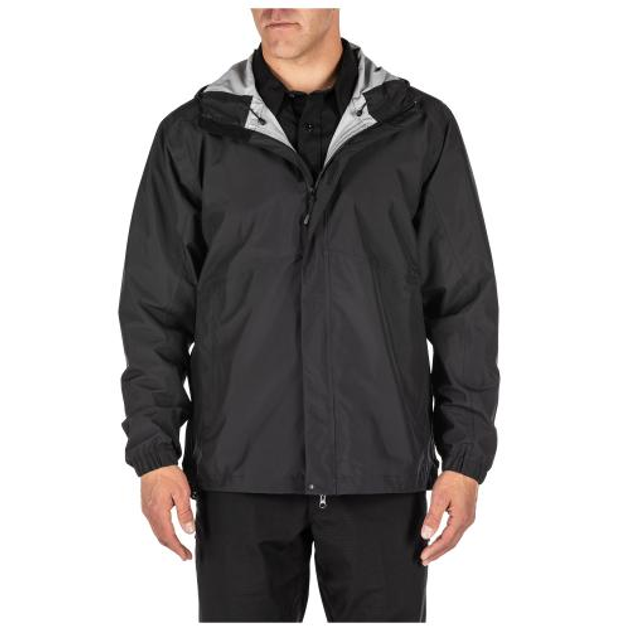 Куртка 5.11 Tactical штормова Duty Rain Shell (Black) L - зображення 1