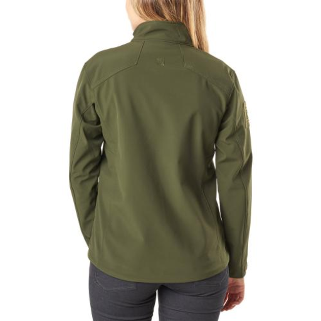 Куртка 5.11 Tactical женская Women' Sierra Softshell Jacket (Moss) XL - изображение 2