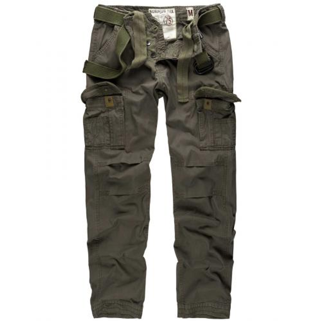 Брюки Surplus Raw Vintage SURPLUS PREMIUM TROUSERS SLIMMY (Olive) XL - зображення 1