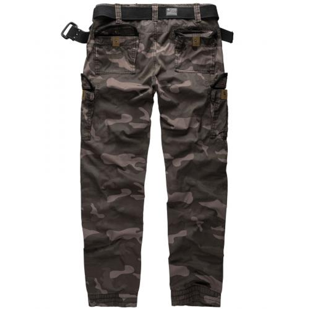 Брюки Surplus Raw Vintage SURPLUS PREMIUM TROUSERS SLIMMY (Black Camo) L - зображення 2