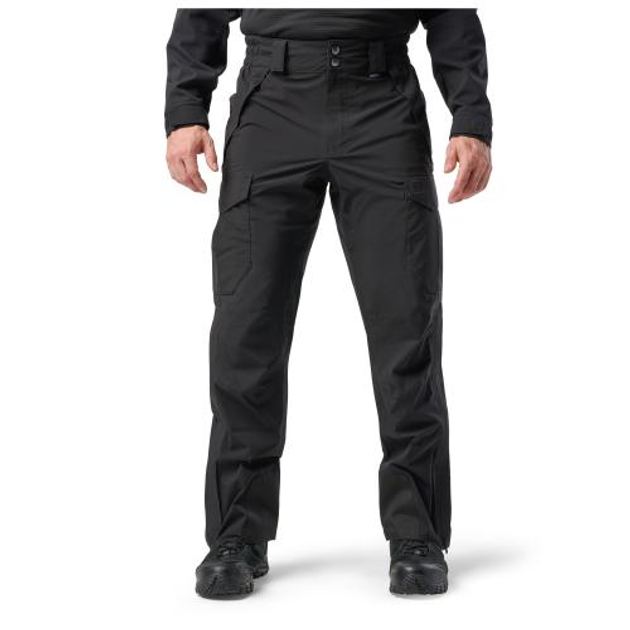 Штани 5.11 Tactical штормові Force Rain Shell Pants (Black) S - зображення 1