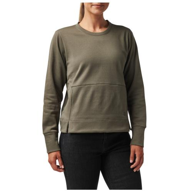 Світшот 5.11 Tactical жіночий Elizabeth Crew Sweatshirt (Ranger Green) S - зображення 1
