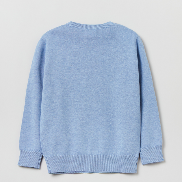 Sweter chłopięcy elegancki OVS 1828945 110 cm Błękitny (8056781690338) - obraz 2