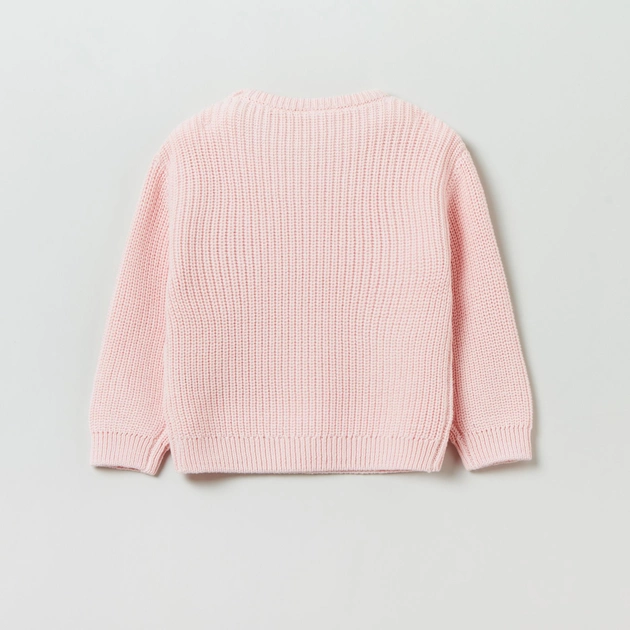 Sweter dla dziewczynki OVS 1892037 104 cm Różowy (8052147139640) - obraz 2