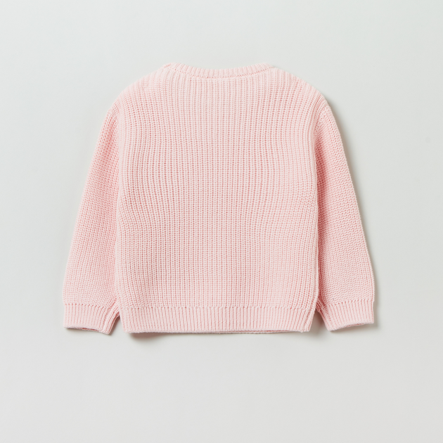 Дитячий светр для дівчинки OVS 1892037 80 см Рожевий (8052147139602) - зображення 2