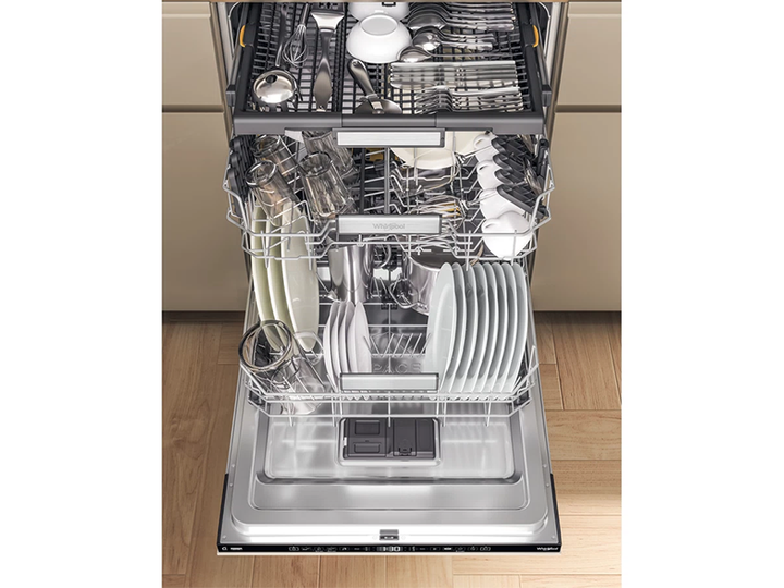 Посудомийна машина вбудована Whirlpool - W 7 IHT 58 T - зображення 7