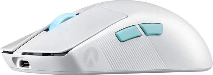 Миша Asus ROG Harpe Ace Aim Lab Edition Wireless/USB White (90MP02W0-BMUA10) - зображення 5