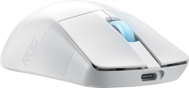 Миша Asus ROG Harpe Ace Aim Lab Edition Wireless/USB White (90MP02W0-BMUA10) - зображення 8