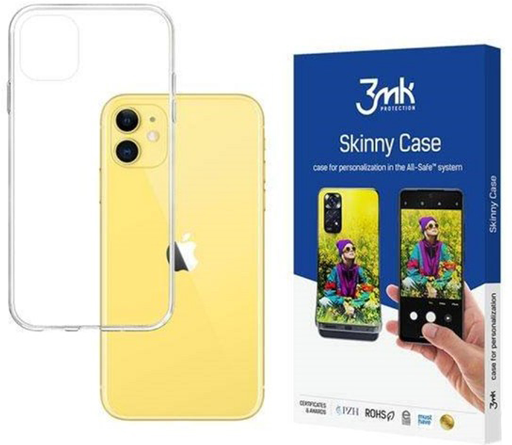 Панель 3MK All-Safe Skinny Case для iPhone 14 Plus Прозорий (5903108476669) - зображення 1