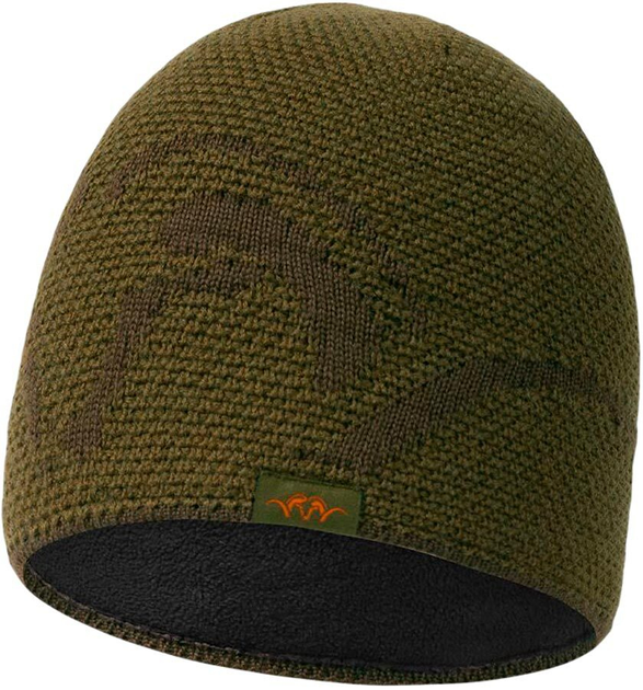 Шапка Blaser Active Outfits Pearl Beanie. One size. Тёмно-зелёный - изображение 2