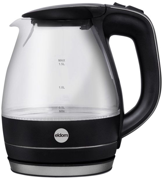 Електрочайник Eldom GLASSY C400 - зображення 1