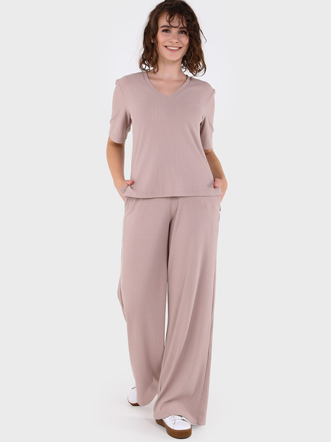 Спортивные штаны женские Merlini Амаранти 600000069 2XL-3XL Бежевые ...