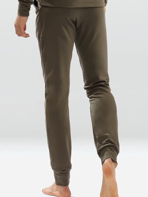 Spodnie dresowe męskie DKaren Pants Justin M Khaki (5903251464667) - obraz 2