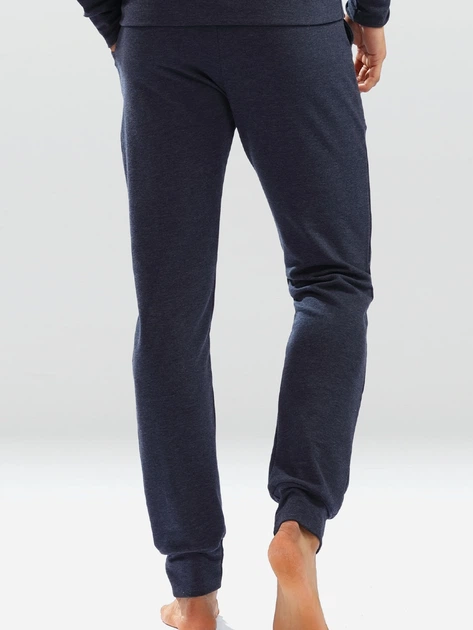 Spodnie dresowe męskie DKaren Pants Justin L Niebieskie (5903251464711) - obraz 2