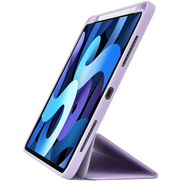 Чехол книжка WIWU Skin Feeling Protective Case for iPad Pro 12.9 5th Gen 2021 M1 6th Gen 2022 M2, Dark Purple - Фото 3 Чехол книжка WIWU Skin Feeling Protective Case for iPad Pro 12.9 5th Gen 2021 M1 6th Gen 2022 M2, Dark Purple - изображение 3