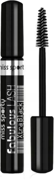 Tusz do rzęs Miss Sporty Fabulous Lash Xtra 001 Xtra Wydłużający Czarny 8 ml (5012874283590) - obraz 1