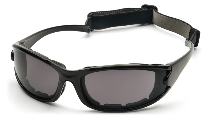 Защитные очки с поляризацией Pyramex Pmxcel Polarized (gray) Anti-Fog, серые - изображение 2
