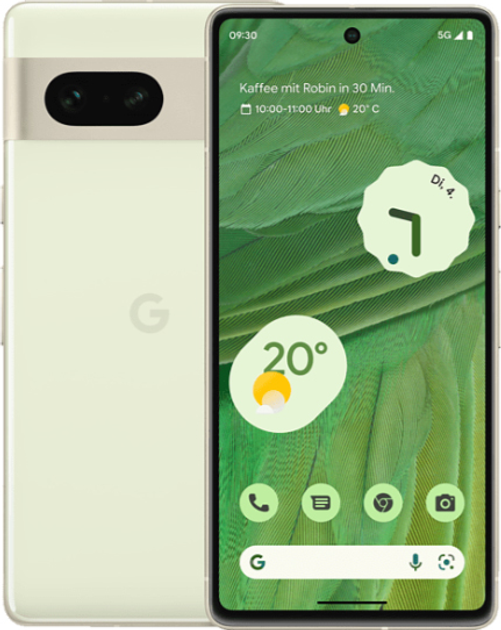 Smartfon Google Pixel 7 8/128GB Lemongrass (0840244700676) - obraz 1