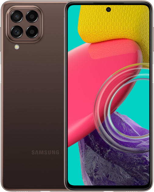 Мобільний телефон Samsung Galaxy M53 5G 8/128GB Brown (8806094257786) - зображення 1