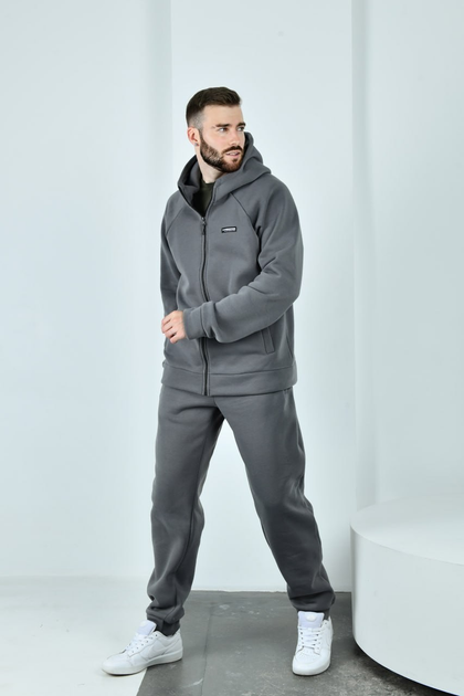 Мужской спортивный костюм Код ФЛ-3663, серый, размер 60-62 от продавца ...