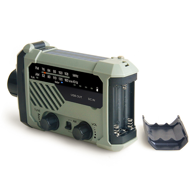 Фонарь кемпинговый KAYINOW 290 2000 mAh с динамо фм ам радио повербанком - изображение 3