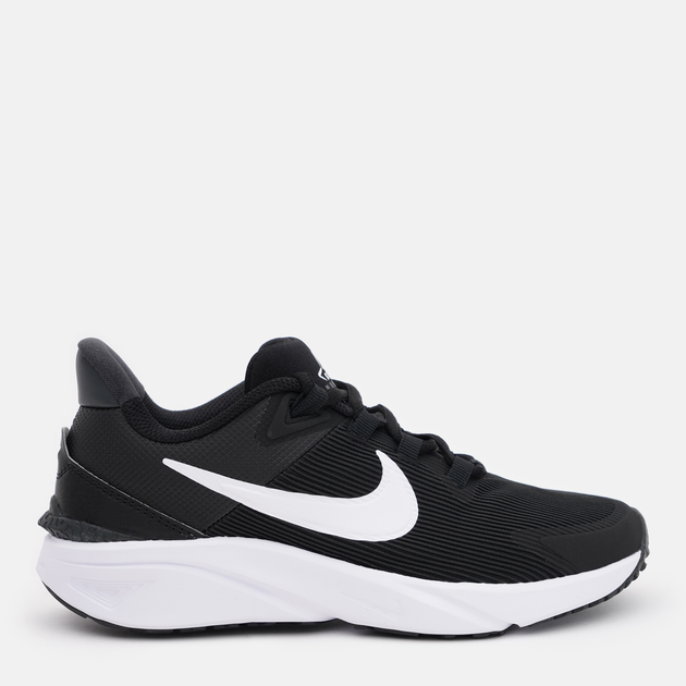 Подростковые кроссовки для мальчика Nike Star Runner 4 Nn (Gs) DX7615-001 36 Black/White-Anthracite (196608411215) 
